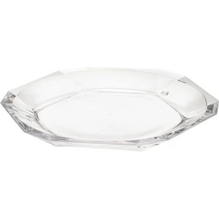 Pasabahce Crystallin Reflection Servierplatte aus hochwertigem Glas - ø30 cm – Bild 4