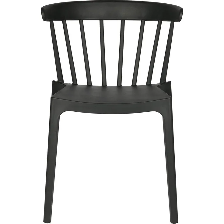Stapelstuhl Bliss, Schwarz