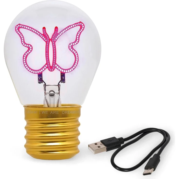 Legami Glühbirne Tischlampe - Schmetterling – Bild 5