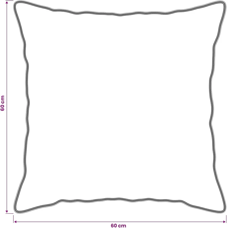 vidaXL Bettwäsche-Set 2 stk. 200 x 200 cm 250 g/m² Natur-Kapok Beige 3431736 – Bild 10