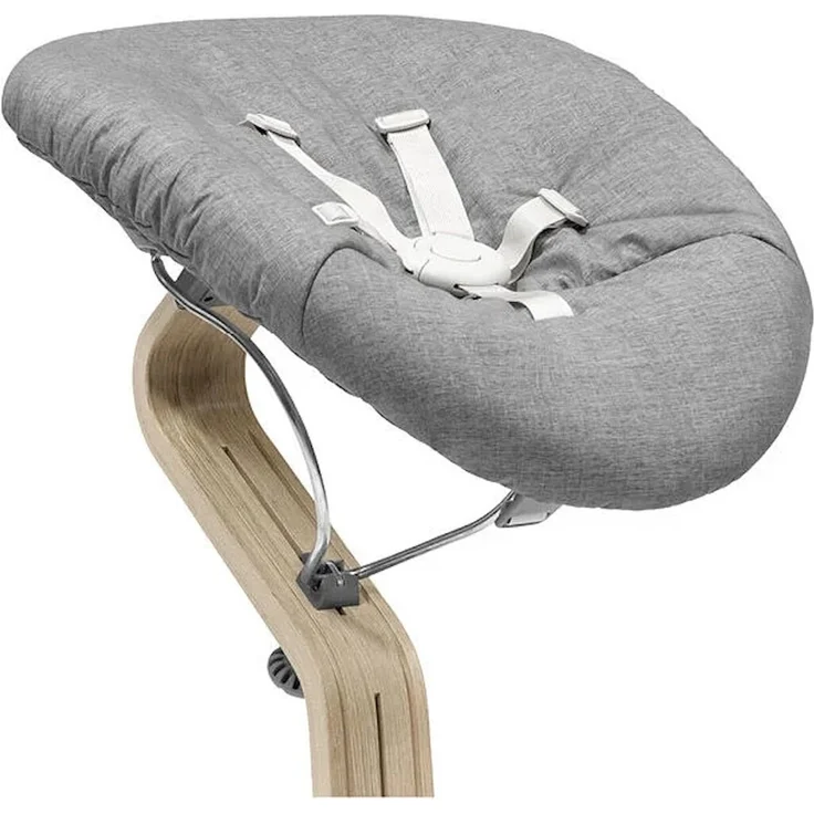 Stokke Nomi Newborn Set (Neugeborenen Aufsatz) Grey - Grey/Sand – Bild 2