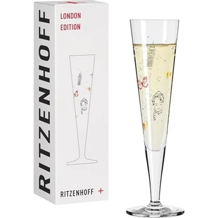 Ritzenhoff 1072006 Champus London Edition Ana Vasconcelos 2023 in Geschenkbox
