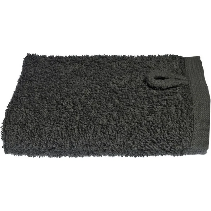 Julie Julsen Handtücher 1-Handtücher-Grau-Waschhandschuh 15 x 21 cm, Baumwolle (1-St) – Bild 1