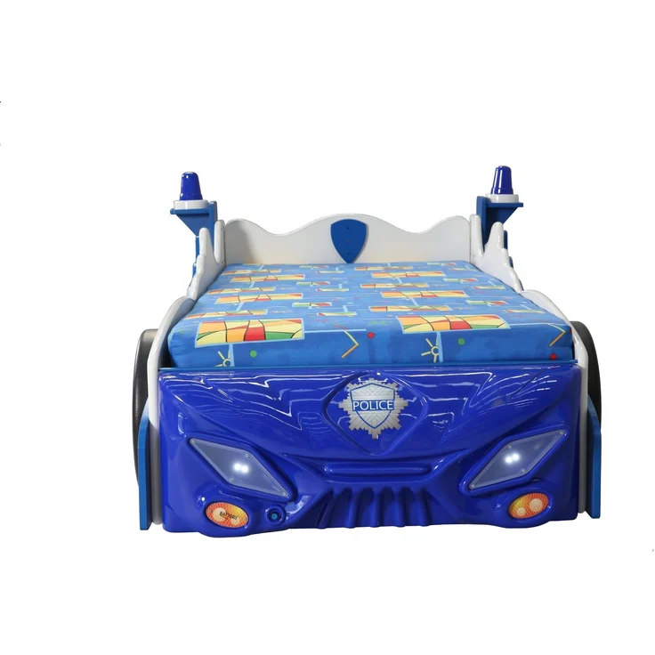 Kinderbett Polizei mit Lattenrost & Matratze 90x200cm – Bild 6