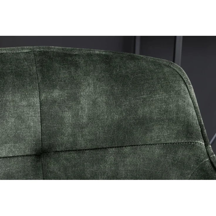 riess-ambiente Barhocker EUPHORIA grün / schwarz (Einzelartikel, 1 St), Esszimmer · Samt · Edelstahl · mit Lehne · Tresenstuhl · Barock Design – Bild 8