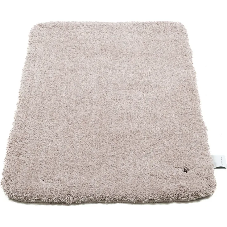 TOM TAILOR HOME Badematte Cozy Bath UNI, Höhe 27 mm, rutschhemmend beschichtet, fußbodenheizungsgeeignet, Polyester, rechteckig, Badteppich, Uni Farben, rechteckig, rund und oval erhältlich