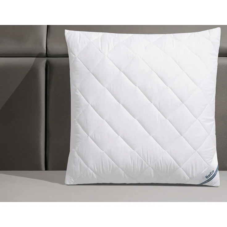 Beco Microfaserkissen Medibett, Kopfkissen, Füllung: Polyester, Bezug: Polyester oder Baumwolle, Bauchschläfer, Rückenschläfer, Seitenschläfer, Kissen 40x80 cm, 80x80cm, Allergiker geeignet (Hausstauballergiker) – Bild 2