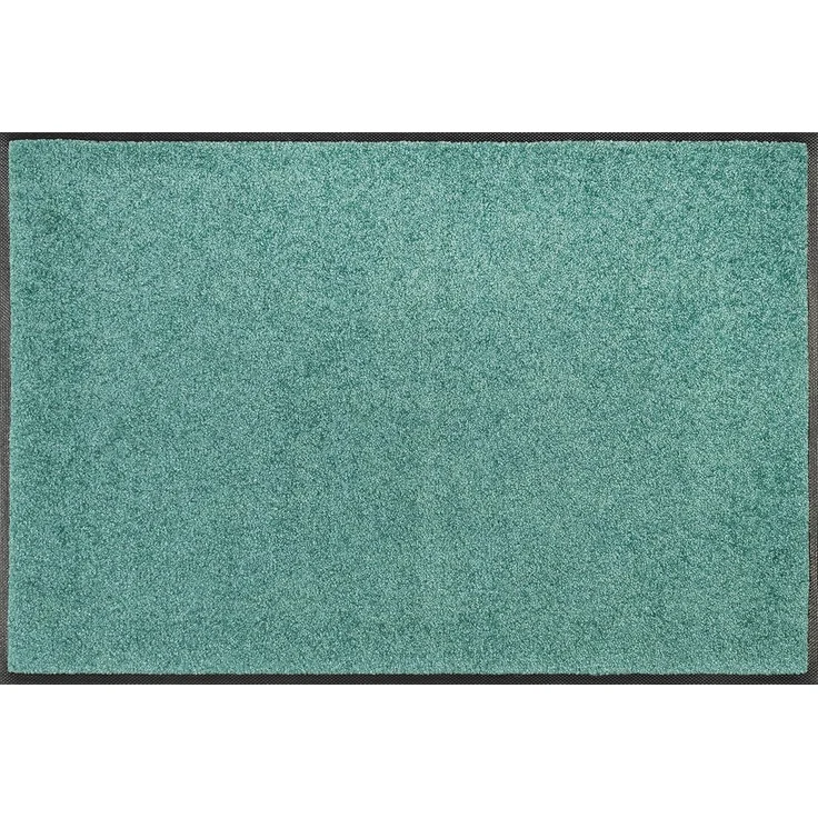 wash+dry by Kleen-Tex Fußmatte Trend Uni, Schmutzfangmatte, waschbar, rechteckig, Höhe: 9 mm, rutschhemmend, In- und Outdoor geeignet, auch als Läufer erhältlich