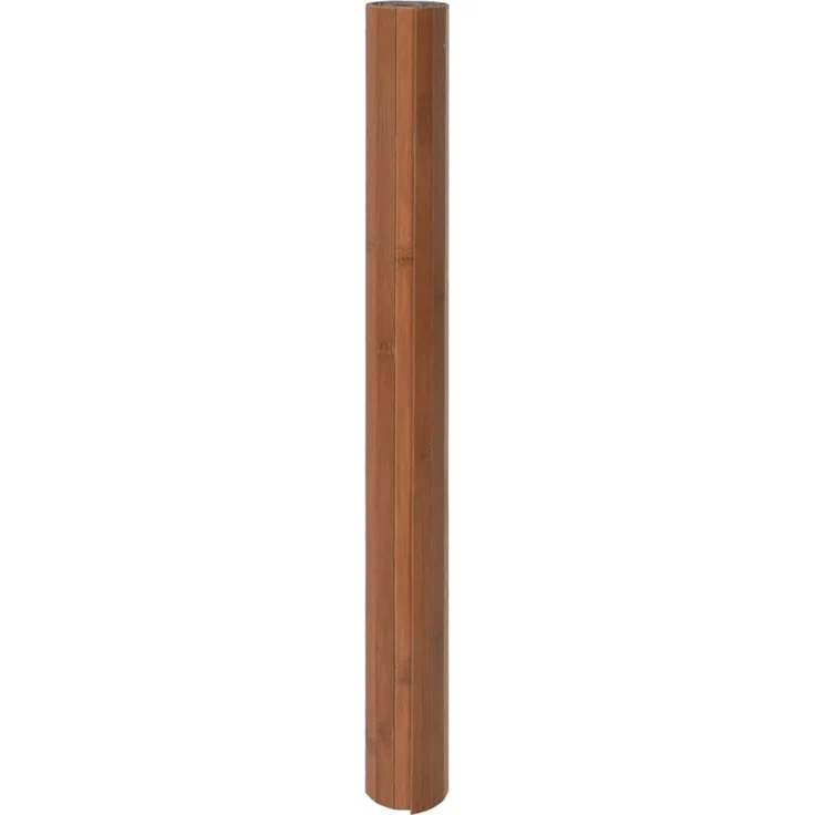 vidaXL Teppich Rechteckig Braun 70x300 cm Bambus 376752 – Bild 3