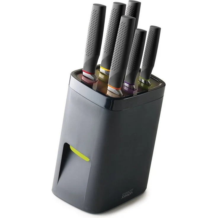 Joseph Joseph Lock Block™ - 6-teiliges Messerset mit integrierter Kindersicherung - Schwarz – Bild 5