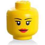 LEGO - Aufbewahrungsbox LEGO -Kopf Girl Klein