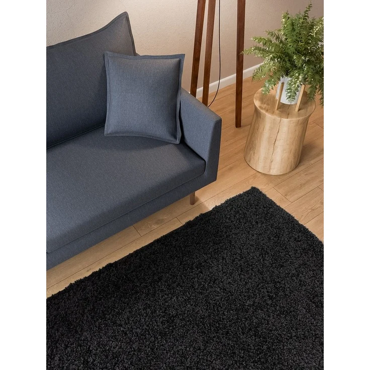 Interiyou Hochflor-Teppich Sofia, Rechteckig, Höhe: 31 mm, Teppich Wohnzimmer, Schlafzimmer, Kunstfell, Fellteppich, Rutschfest – Bild 2