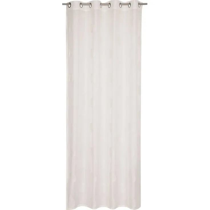 Esprit Gardine CULO-S Transparenter Ösenvorhang (1 St), Öse, Polyester, 140 x 250 cm in Weiß