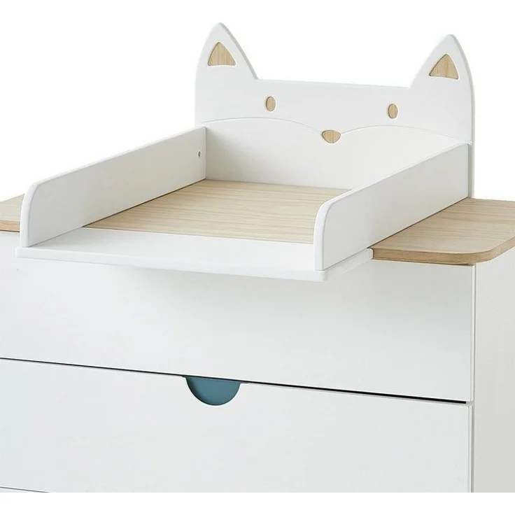 vertbaudet Wickelaufsatz Baby Wickelaufsatz für Kommoden FUCHS – Bild 2