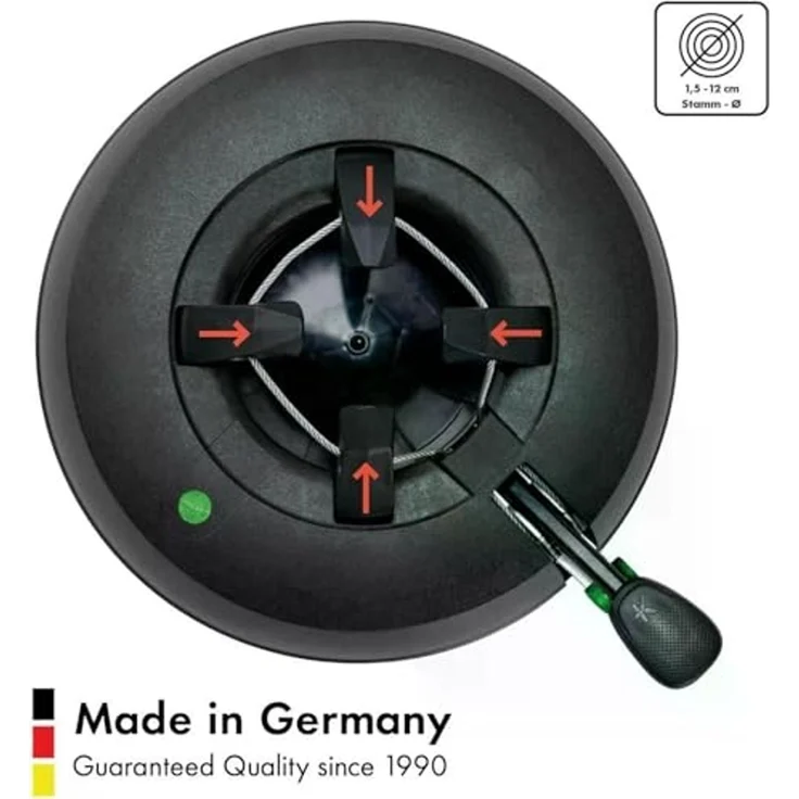 KRINNER 'COMFORT GRIP+ S' Baumständer schwarz, 95 x 350 x 350 mm – Bild 2