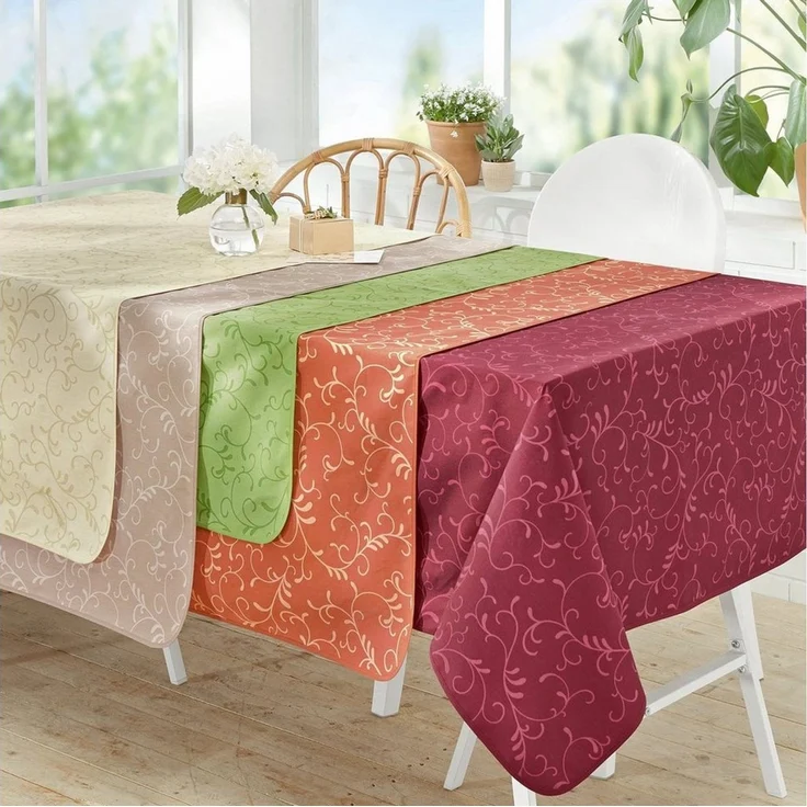 Erwin Müller Tischdecke Tischdecke "Essen", abwaschbar Ranke – Bild 2