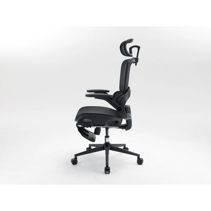 Sihoo Ergonomischer Stuhl B100-Pro, Mit Pedal, 131 x 73 cm, in Schwarz – Bild 23
