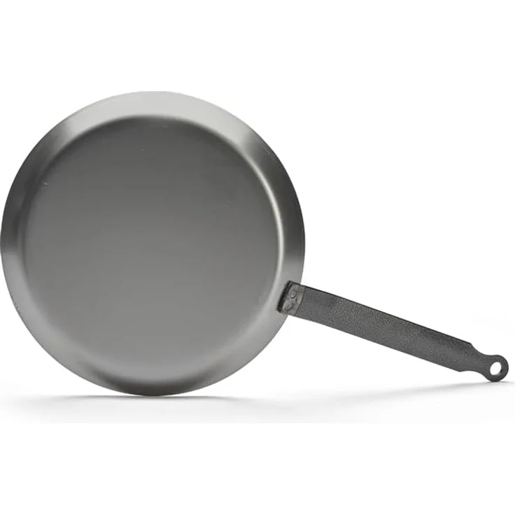 de Buyer - Crêpe-Pfanne CARBONE PLUS aus schwerem Eisenstahl - 22 cm - 5120.22, Silber – Bild 2