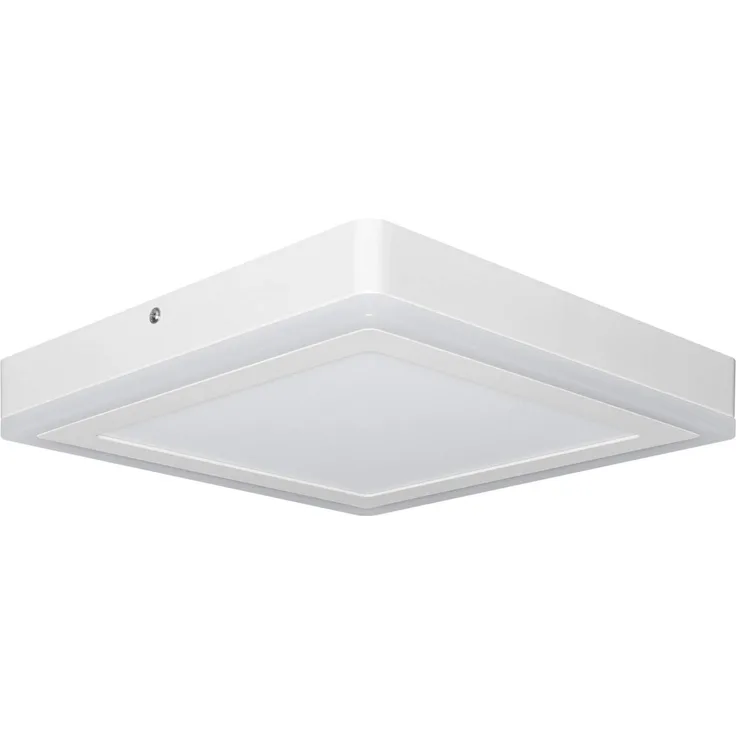 Osram LED Wand- und Deckenleuchte, Leuchte für Innenanwendungen, Warmweiß, Bereiche einzeln steuerbar per Wandschalter, Erinnerungsfunktion, LED Click Square Square