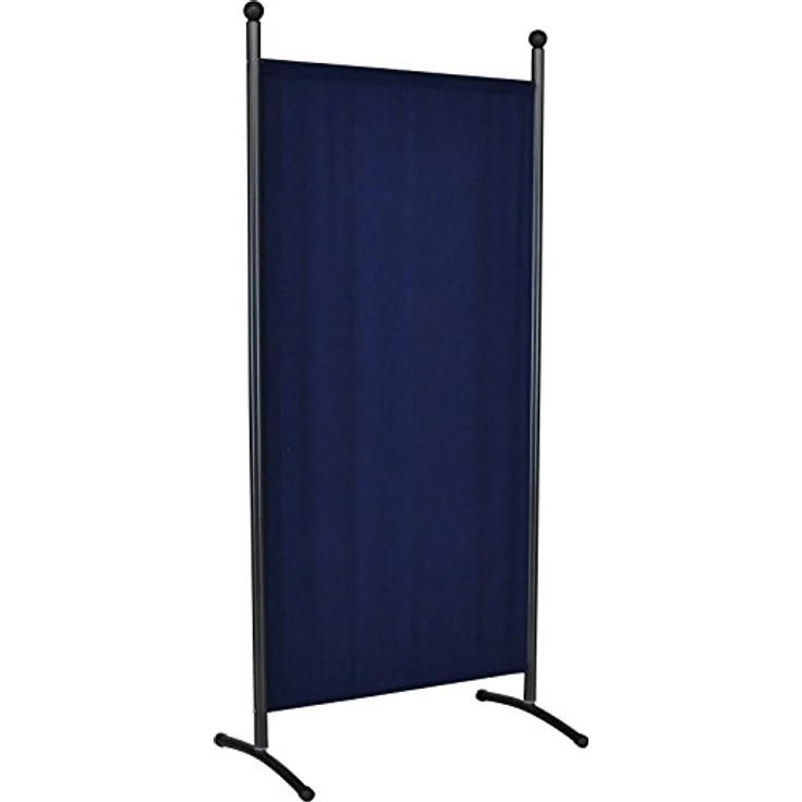 Angerer Freizeitmöbel GmbH Stellwand - Raumteiler & Raumtrenner Sichtschutz - Outdoor Paravent für Windschutz & Schatten auf Balkon (178x82 cm, blau) – Bild 2
