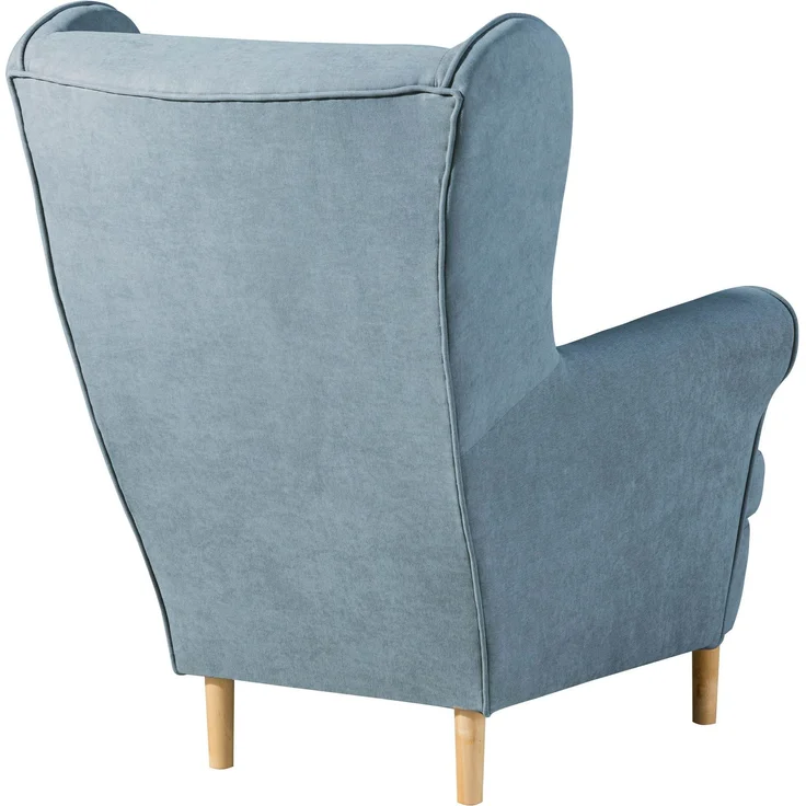 Ohrensesessel 71x74x105 hellblau SCANDI #108 – Bild 10
