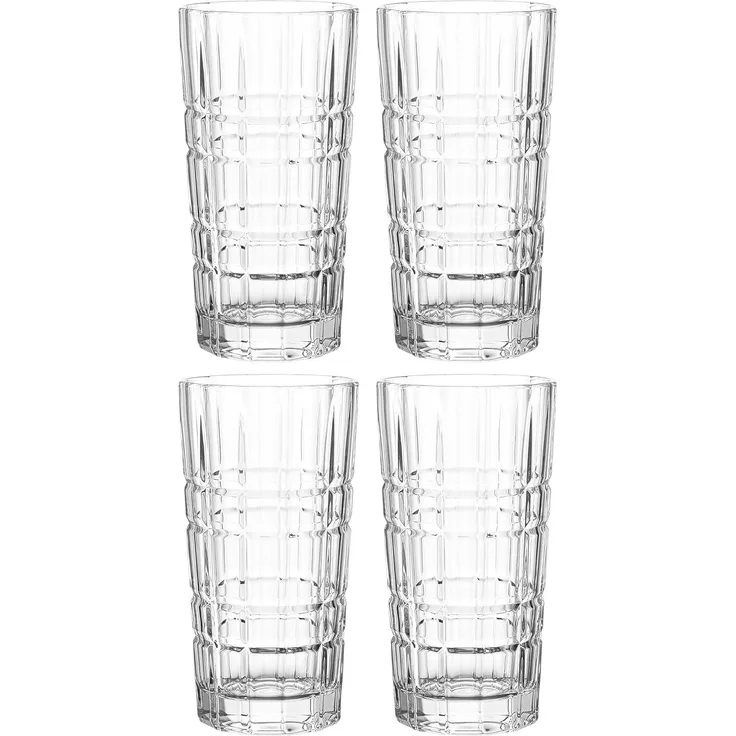 LEONARDO Longdrinkglas SPIRITII, Glas, 4-teilig