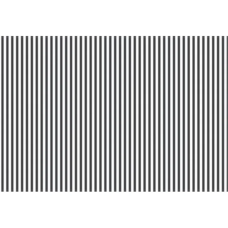 vidaXL Markisenersatzstoff Anthrazit und Weiß 450x300 cm Polyester 3444283 – Bild 2