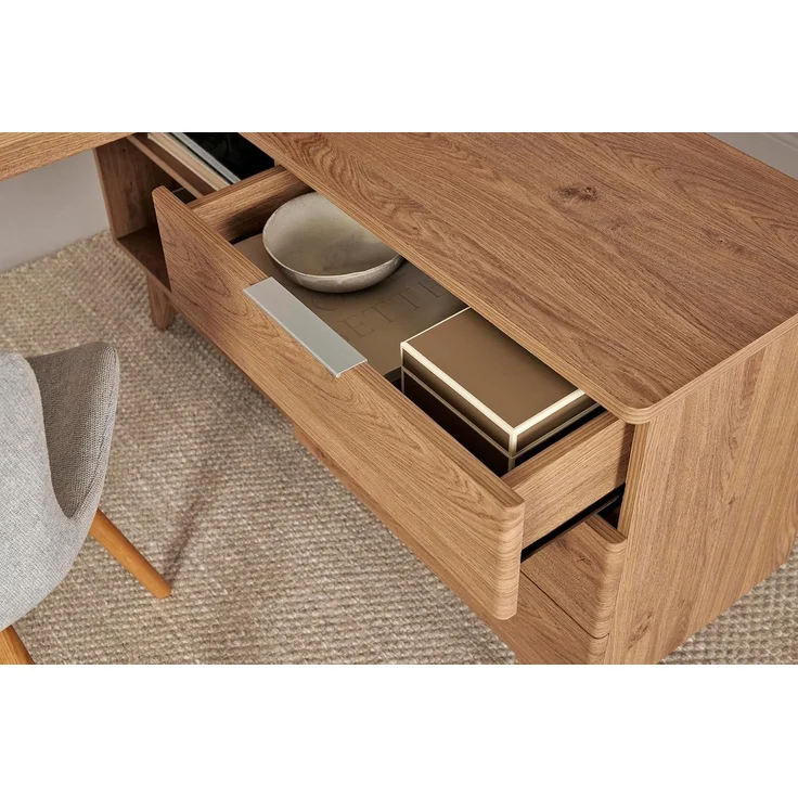 Jahnke Eckschreibtisch Libre D 240 E Montana Eiche – Bild 9