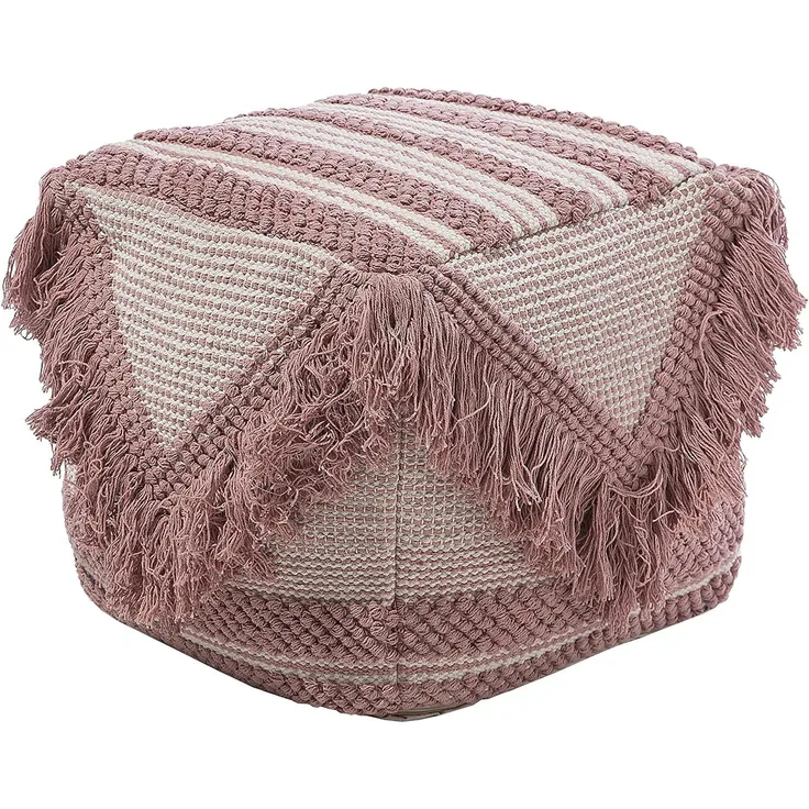 Pouf rosa 40x44 cm KOCHI