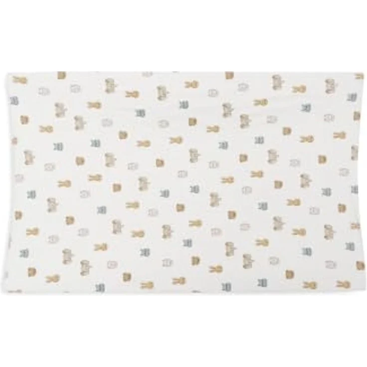 Jollein Wickelauflage Bezug Jersey - 50x70 cm - 100% Baumwolle - Weich & Elastisch - Jollies – Bild 2