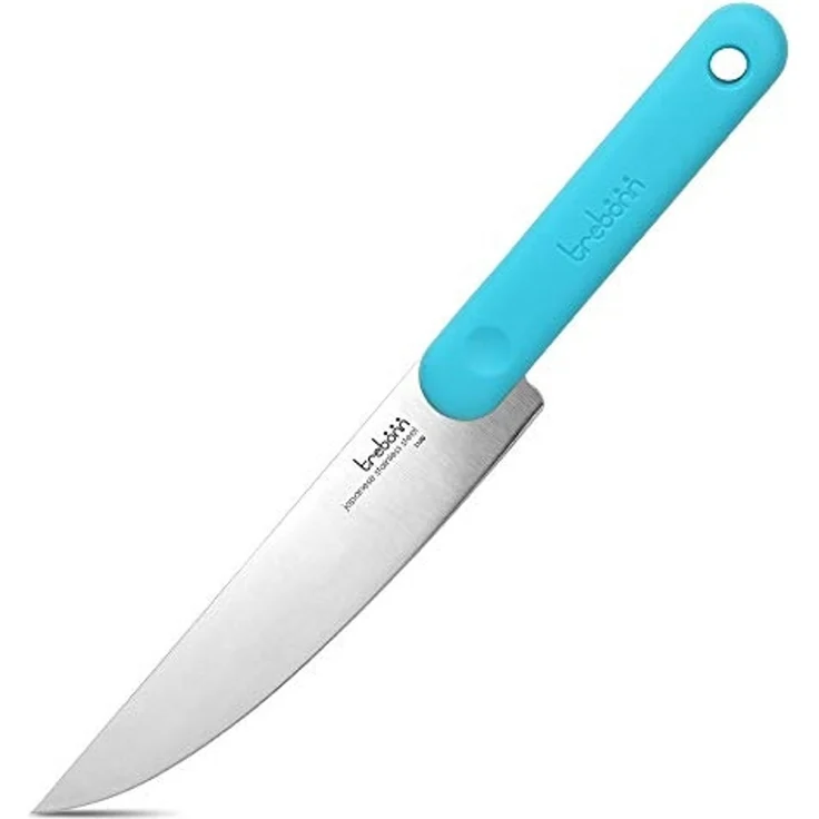 Trebonn Artu Schneidbrett Bambus 43x11 cm & Salamimesser – Bild 6