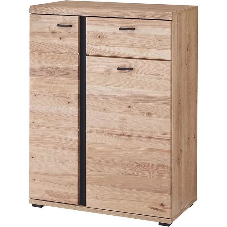 Schuhschrank Sonos, Echtholz, Holzwerkstoff, Holzfarben, 80 x 107 x 40 cm