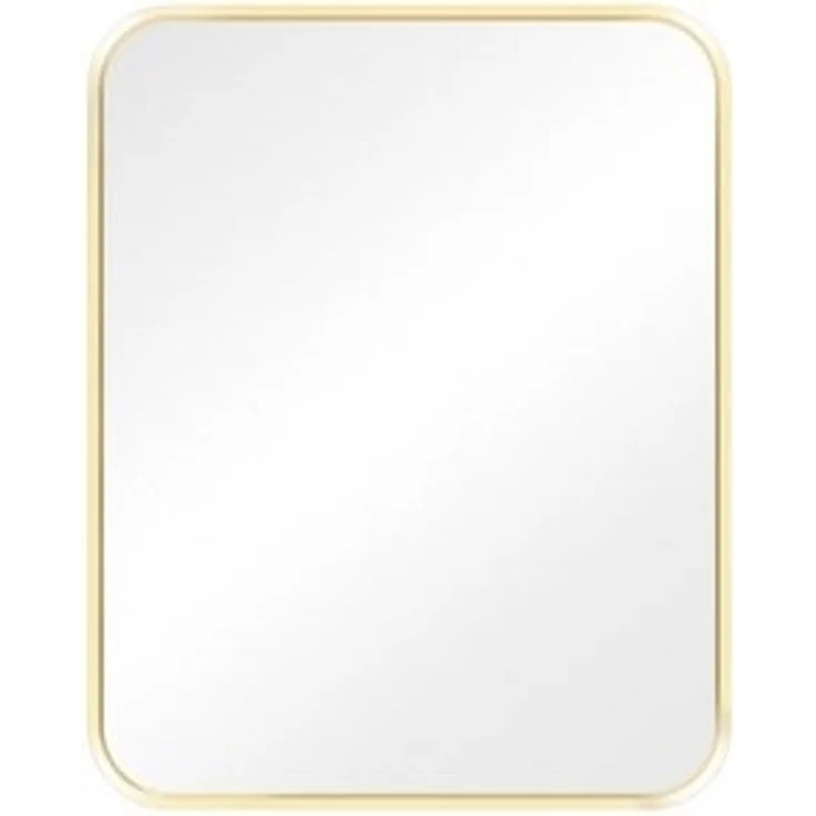 Navaris Wandspiegel Wandspiegel mit Metall Rahmen in Gold Deko Spiegel 50 x 40 cm (1-St) – Bild 6