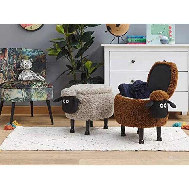 Hocker SHEEP Grau – Bild 2
