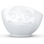 Schmunzel Schale verträumt -verknallt in weiß 500ml