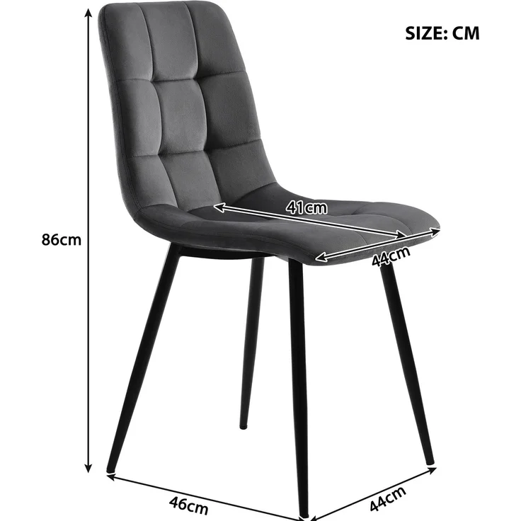 Essgruppe 140/180x80x75 cm mit 4 Stühlen – klappbarer Esstisch aus MDF in Weiß – Bild 6