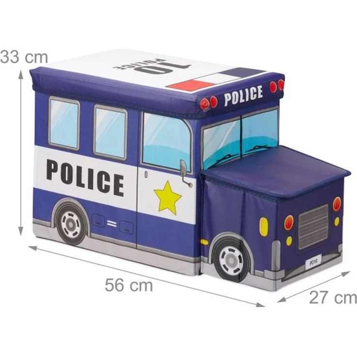 Relaxdays 'Polizei' Sitzbox – Bild 4