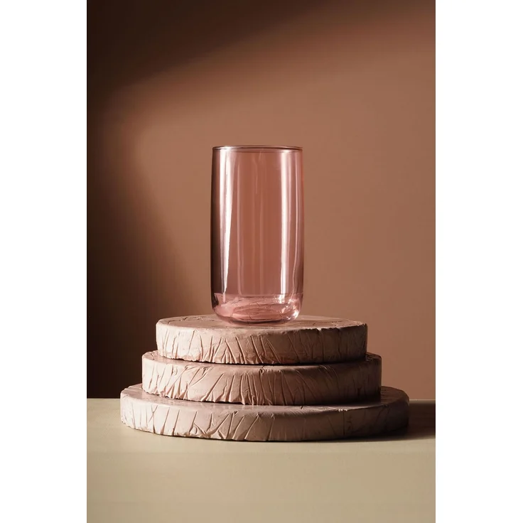 Hermia Concept 'F10000060' Gläser-Set (6-teilig), Rosa, 7 x 7 x 12,9 cm, 365 ml – Bild 2