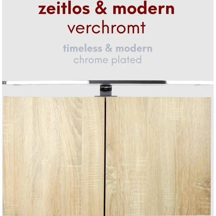 kalb LED Spiegelleuchte LED Badleuchte Spiegellampe 600mm 230V in neutralweiß oder warmweiß, warmweiß – Bild 3