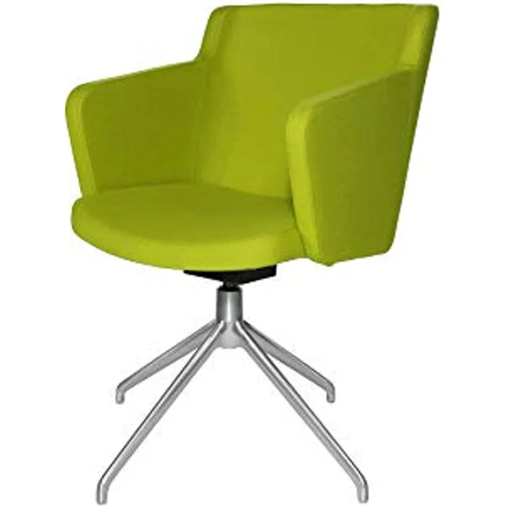 TOPSTAR | Besuchersessel SFH | 3D-Sitzgelenk und Aluminium-Fußkreuz | grün – Bild 9