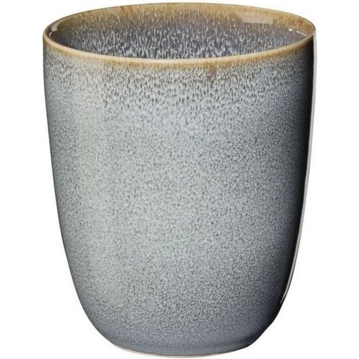 ASA Selection saisons Becher Denim, Kaffeebecher, Kaffeetasse, Kaffee Tasse, Steinzeug, Blau, 250 ml, 27071118
