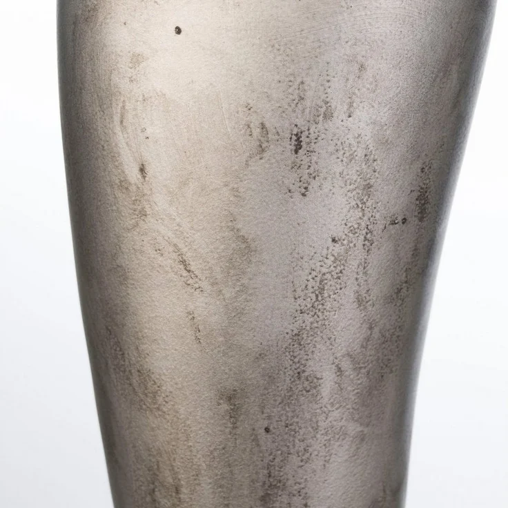 Casablanca Schirmständer, Gummistiefel, "Stiefel", Keramik, silberfarben, , L. 11 cm, B. 26 cm, H. 45 cm 56185 – Bild 3