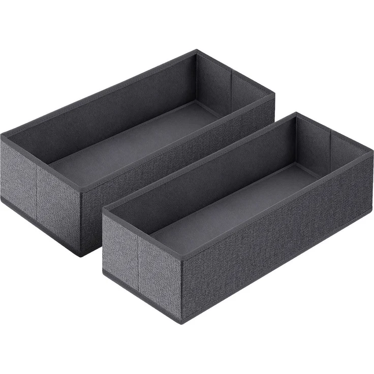 Sekey Schubladen Organizer aus Vliesstoff Faltbare Aufbewahrungsbox für Schrank und Kleiderschrank 22 x 51 x 11 cm 8 Stück – Bild 8