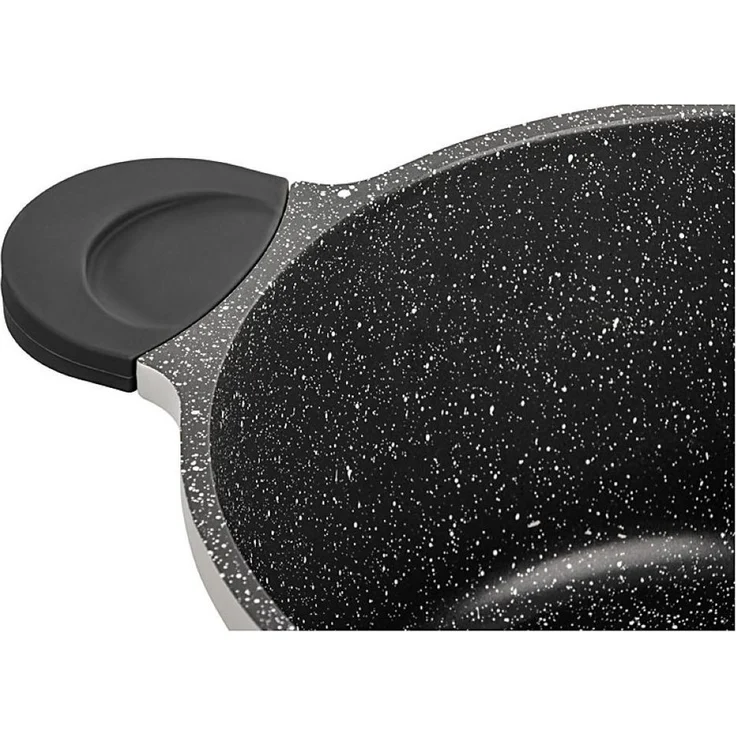 Mulex Topf-Set HAPPINESS GREYLINE Topfset 6tlg, Aluguss – Bild 3