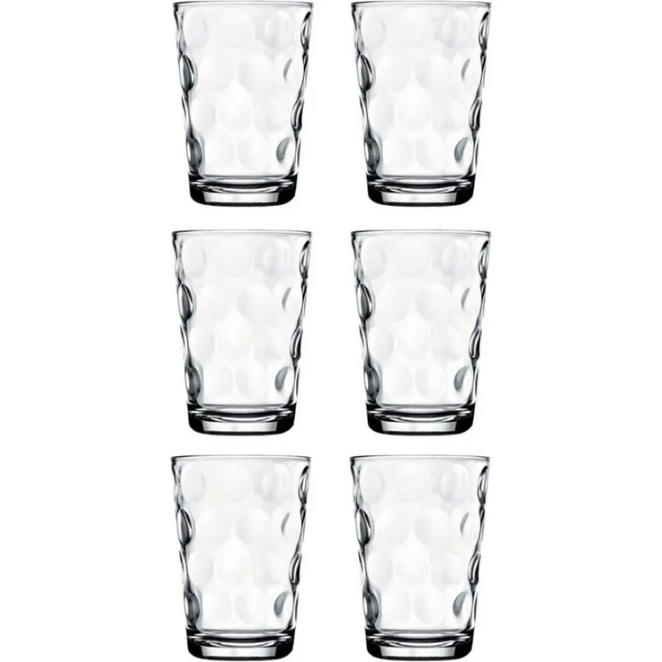 52883 6 Set Saftgläser Pasabace Wassergläser Wasserglas Trinkglas Gläser Tumbler 20,8 cl cl 208 cc 883