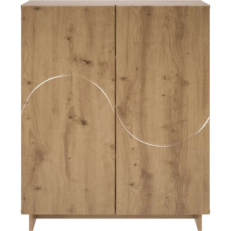 vidaXL Schuhschrank 73 x 38 x 87,5 cm Holzwerkstoff Artisan-Eiche 8011656 – Bild 4