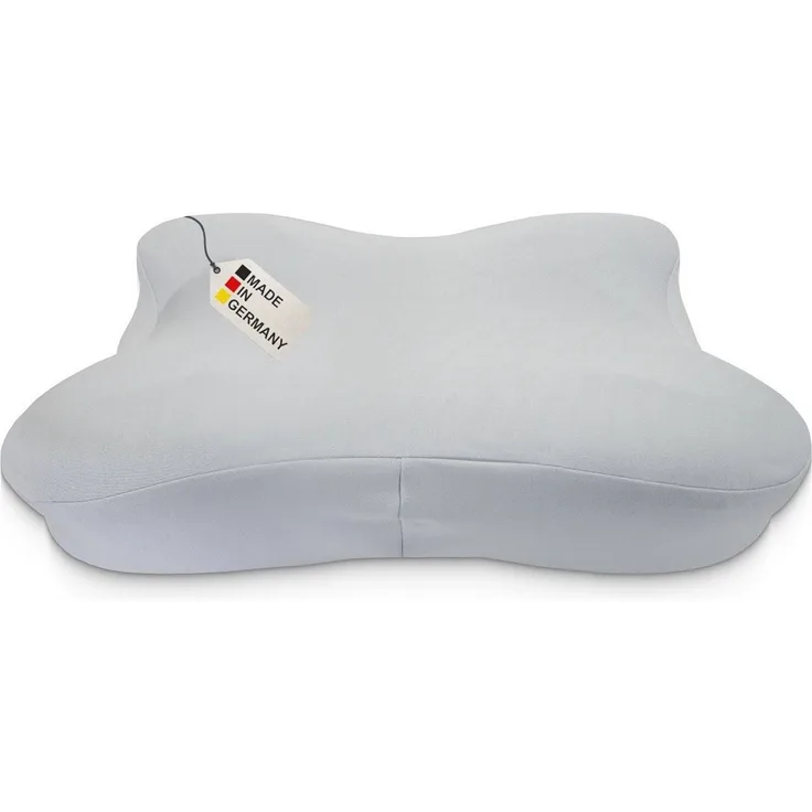 DUKAL Kissenbezug Derila (Ergo) Memory Foam Kissen, 100% Baumwolle, (1 Stück), aus hochwertigem Doppel-Jersey, mit Spannumrandung, Made in Germany
