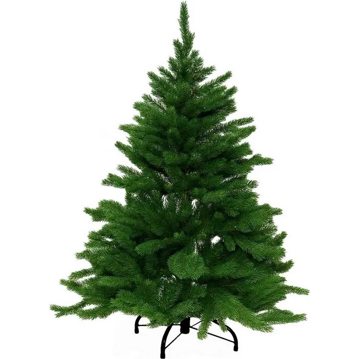 VIVANNO Künstlicher Weihnachtsbaum Künstlicher Weihnachtsbaum Premium Nordmanntanne, 120 cm hoch, Nordmanntanne
