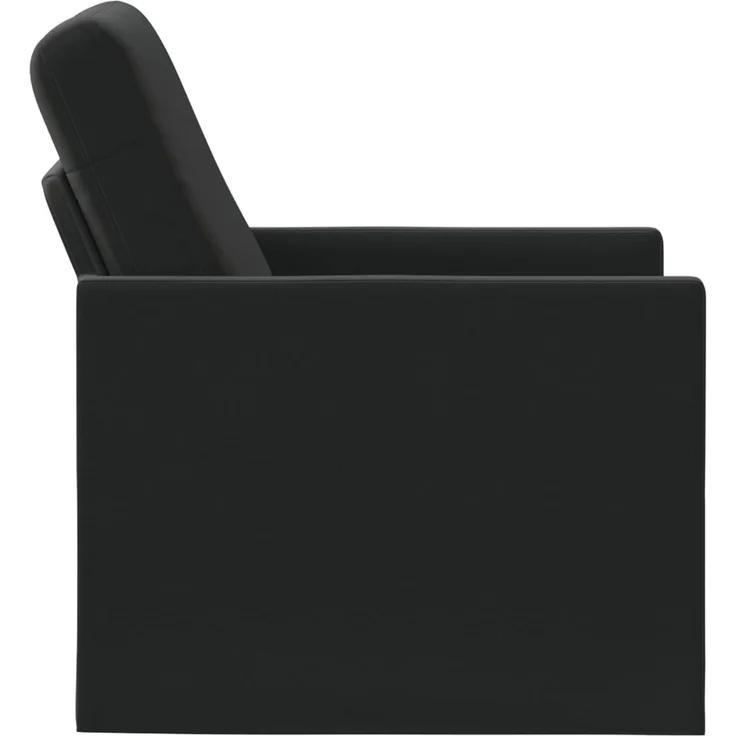 vidaXL Einzelsofa Schwarz 70 x 81 x 82 cm Samt (V) 42041027 – Bild 3