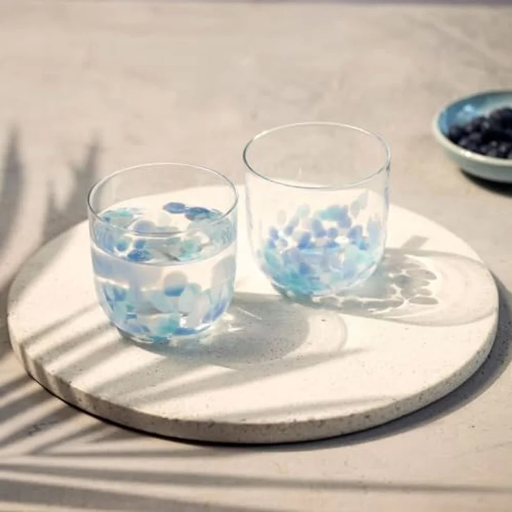like. by Villeroy & Boch Like Confetti Aqua Wasserglas Set 2tlg. – Bild 3